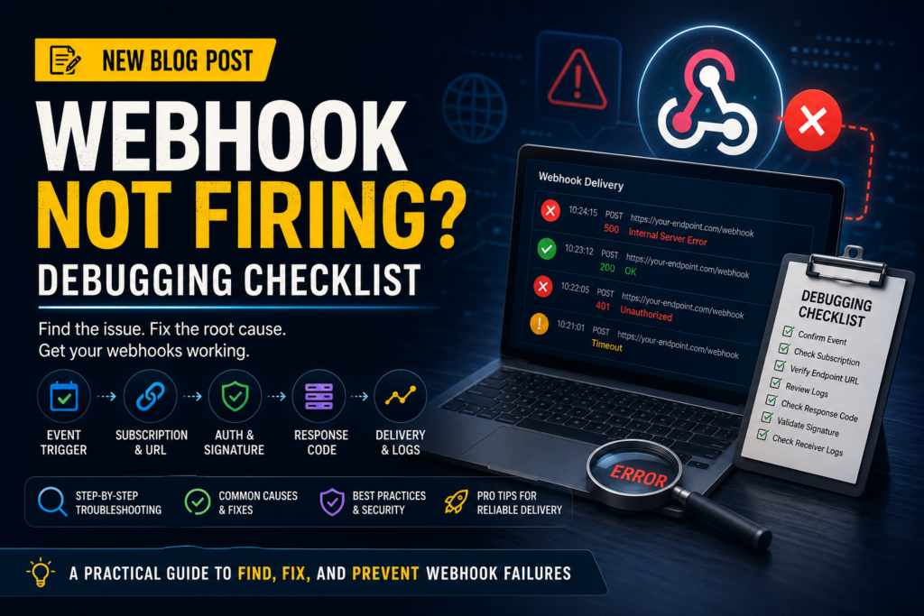 Webhook Not Firing? Debugging Checklist